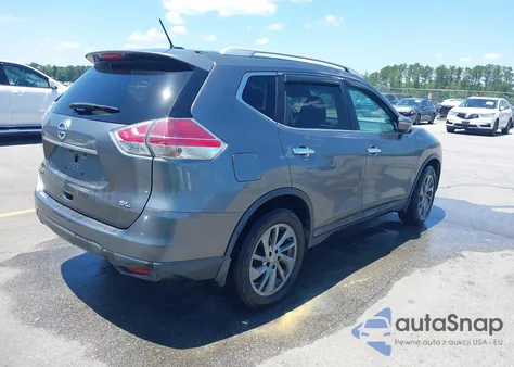 2015 Nissan Rogue Sl z USA, uszkodzony, nr VIN 5N1AT2MT6FC832537